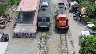 DEL 913 + EMU 7 DRONE SHOT #DOTr #PNR #Trains