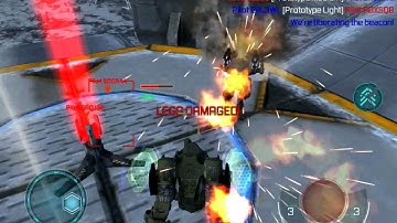 January 2017 - War Robots Test Server (iOS) -  Prototype Pulse Weapons