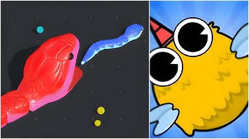 Snake Clash.io vs Mosquito.io - (All Levels ASMR, New Update), Max Level