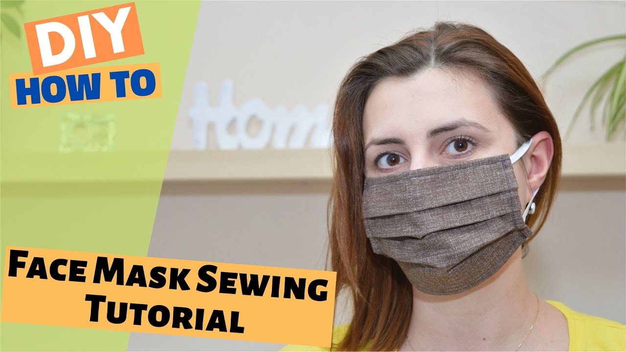 How To Make A Face Mask - DIY face mask tutorial - YouTube