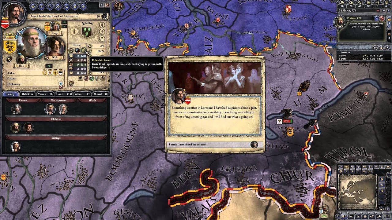 Let's Play CK2: The Count of Sundgau #1 - YouTube
