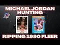 MJ HUNTING!!! RIPPING 1990 FLEER PACKS ONLY $2.50 EACH!!!