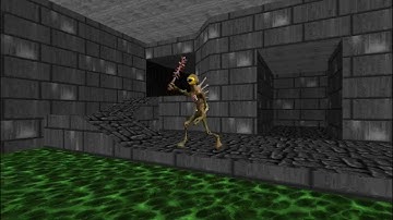 Untitled gzdoom project - self preservation instinct (monsters avoid damaging floors)