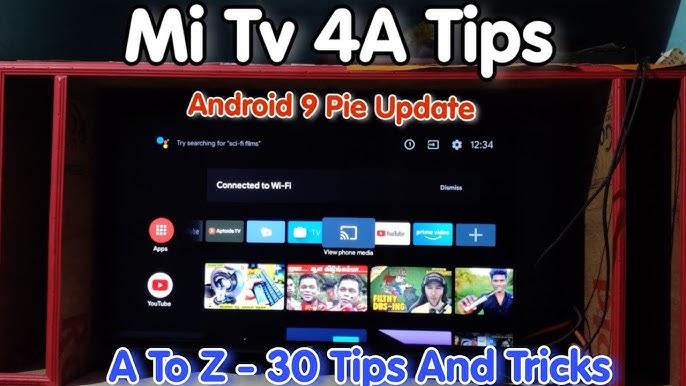 Mi Tv 4A Tips And Tricks Android Pie Update Screen Mirroring Error  Fix|Screen Cast Mi Tv 4A - Youtube