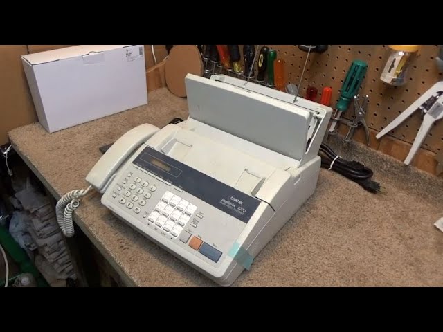 Brother IntelliFax 1270 Plain Paper Facsimile | Clean, Repair and