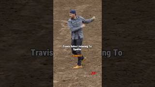 Travis Kelce Dancing To Opalite