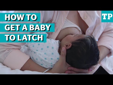 How to get a baby to latch: breastfeeding help | Baby care