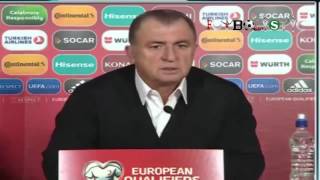 Fatih Terim Maç Sonu Basın Toplantısı  İzlanda 2 - 0 Türkiye
