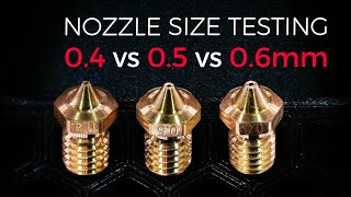 Which ONE is the BEST NOZZLE SIZE?? (for Cura 5+ & PrusaSlicer 2.5+)