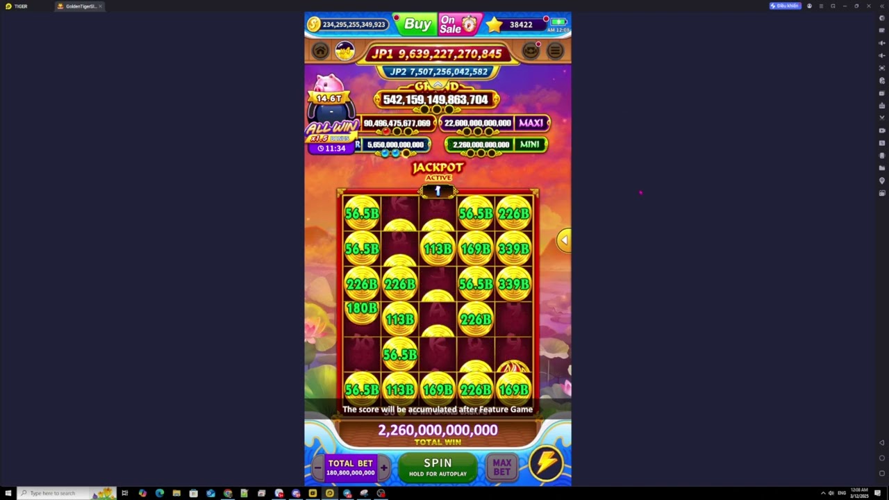 thuốc nhỏ gà đá xanh casino ( Golden Tiger Slots) - Journey to reach 1,500,000,000,000,000 in one day | Part 13
