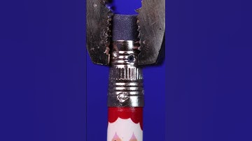 Built-in eraser vs. Pliers (ASMR close up / macro) #closeup #macro #macrovideo #asmr #asmrvideo