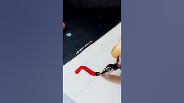 speedball nib | speedball calligraphy #shorts #shortsvideo #art