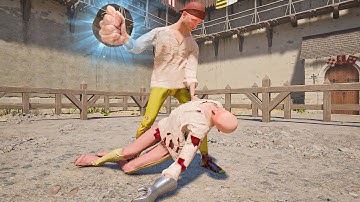 Fist Battle & Physics Based On Medieval Fencing #11 | Half Sword Playtest