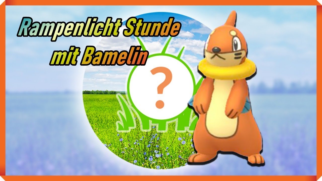 Pokemon Go Rampenlicht Stunde Februar 2022 Pokemon Go Rampenlicht Stunde mit Bamelin ( Buizel ) - YouTube