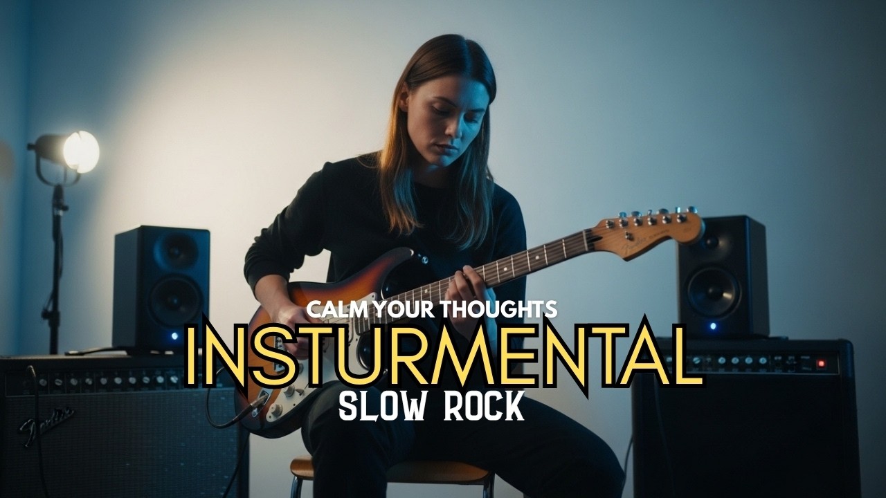 When the Room Is Silent, Let This Slow Rock Guitar Speak to Your Soul