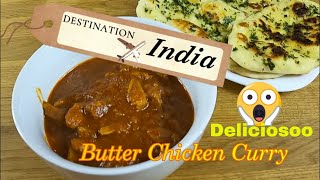 Butter Chicken Curry  46 / Pollo al curry con mantequilla / Realmente esquisito😱