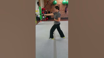 split stance  1-arm row w/ rotation