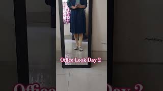 Try Blue Kurti Wid Beige Leggings #review #dress #kurtaset #bluekurti #officelook #onlineshopping❤️