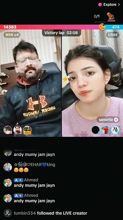 Malang and senorita tiktok live punishment match