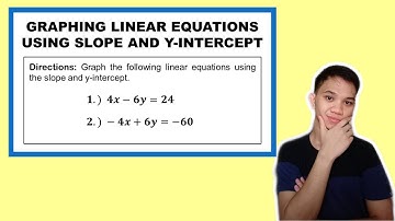[TAGALOG] Grade 8 Math Lesson: GRAPHING LINEAR EQUATION IN TWO VARIABLES USING SLOPE AND Y-INTERCEPT