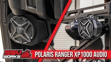 SSV WORKS 2018-2021 POLARIS RANGER XP1000 SPEAKER INSTALLATION SOLUTIONS