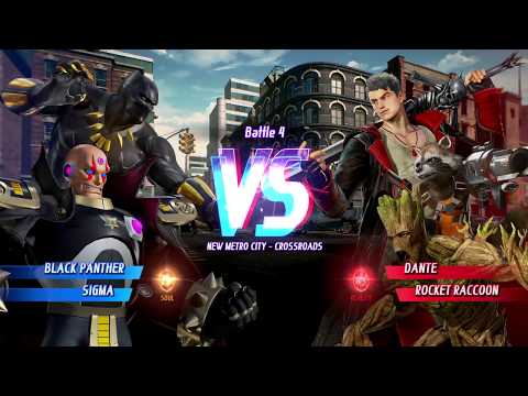 Vidéo: Premier Regard Sur La Panthère Noire Et Sigma De Marvel Vs Capcom Infinite En Action