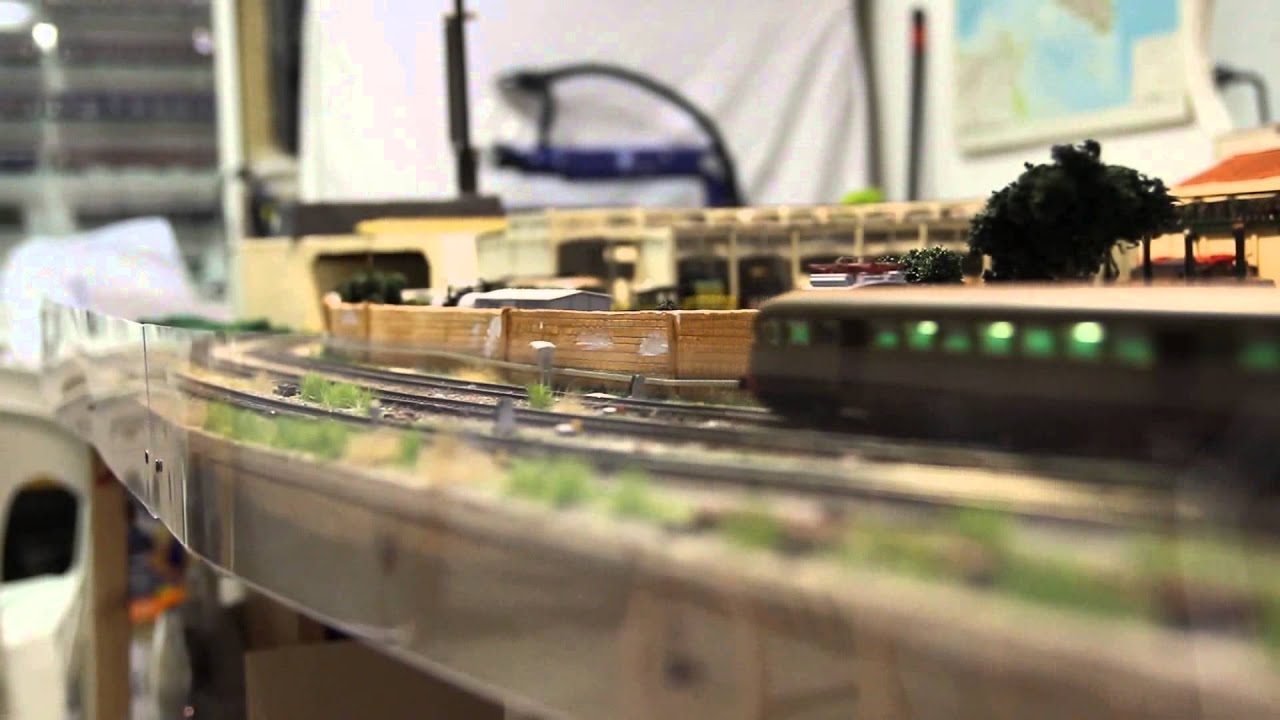 Plastico Trinacria H0 - Prove di collaudo M53 stazione di Palermo Centrale