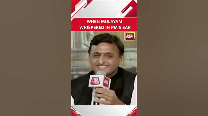 Akhilesh Yadav Reveals What Mulayam Singh Whispered In PM Modi's Ear | #shorts #viralvideo