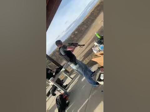 .50cal sets off Car Alarm - YouTube