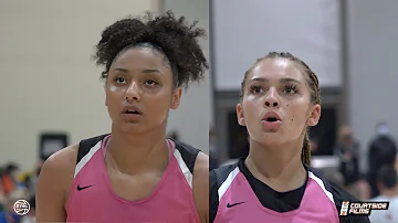 JADA WILLIAMS & JUJU WATKINS Best Game of 2021 Peach Jam!