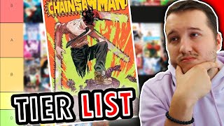 Která MANGA vypadá nejlépe? | Chainsaw man vypadá STRAŠNĚ | MANGA TIER LIST (2/2) |