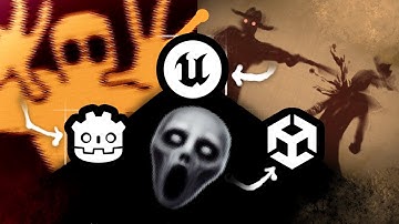 4 DEVS Make a Survival Horror Game in 4 GAME ENGINES!