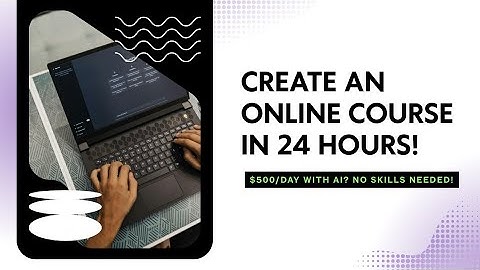 How to Create an Online Course with ChatGPT (Step-by-Step for Beginners)