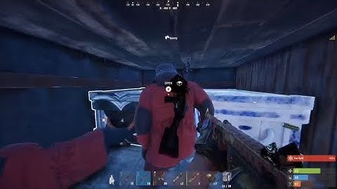 Rust Console Base Owner Afk While Being Raided