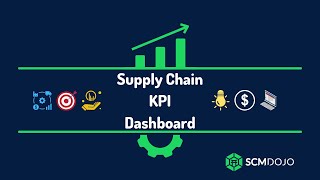 Supply Chain KPI Dashboard in Excel | Customizable I How to Use Tutorial