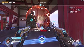 Overwatch - Tracer Quick Play highlight (Hanamura)