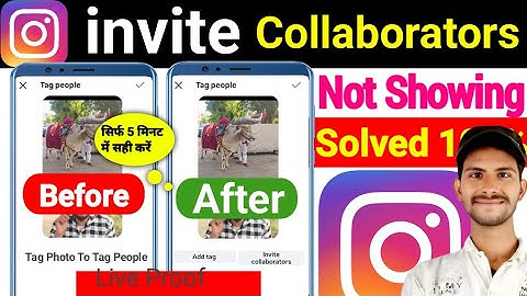 Instagram Invite Collaborator Option Not Showing 2025  Instagram Collaboration Option Kaise Laye2025