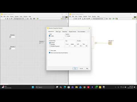 BASIC ARITHMETIC OPERATION IN LABVIEW