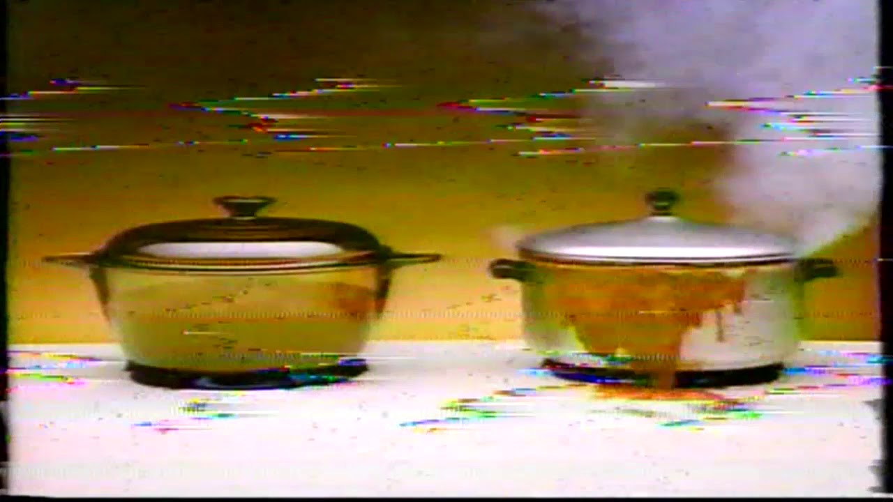 Visions cookware Tv commercial 1988 YouTube