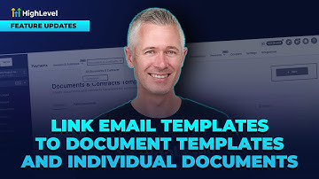 Link Email Templates to Document Templates and Individual Documents