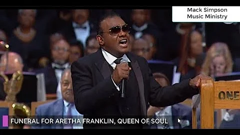 Ron Isley Sings For Aretha Franklin's Funeral