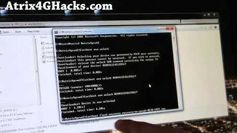 How to Unlock Bootloader and Install Permanent Recovery on Atrix 4G!