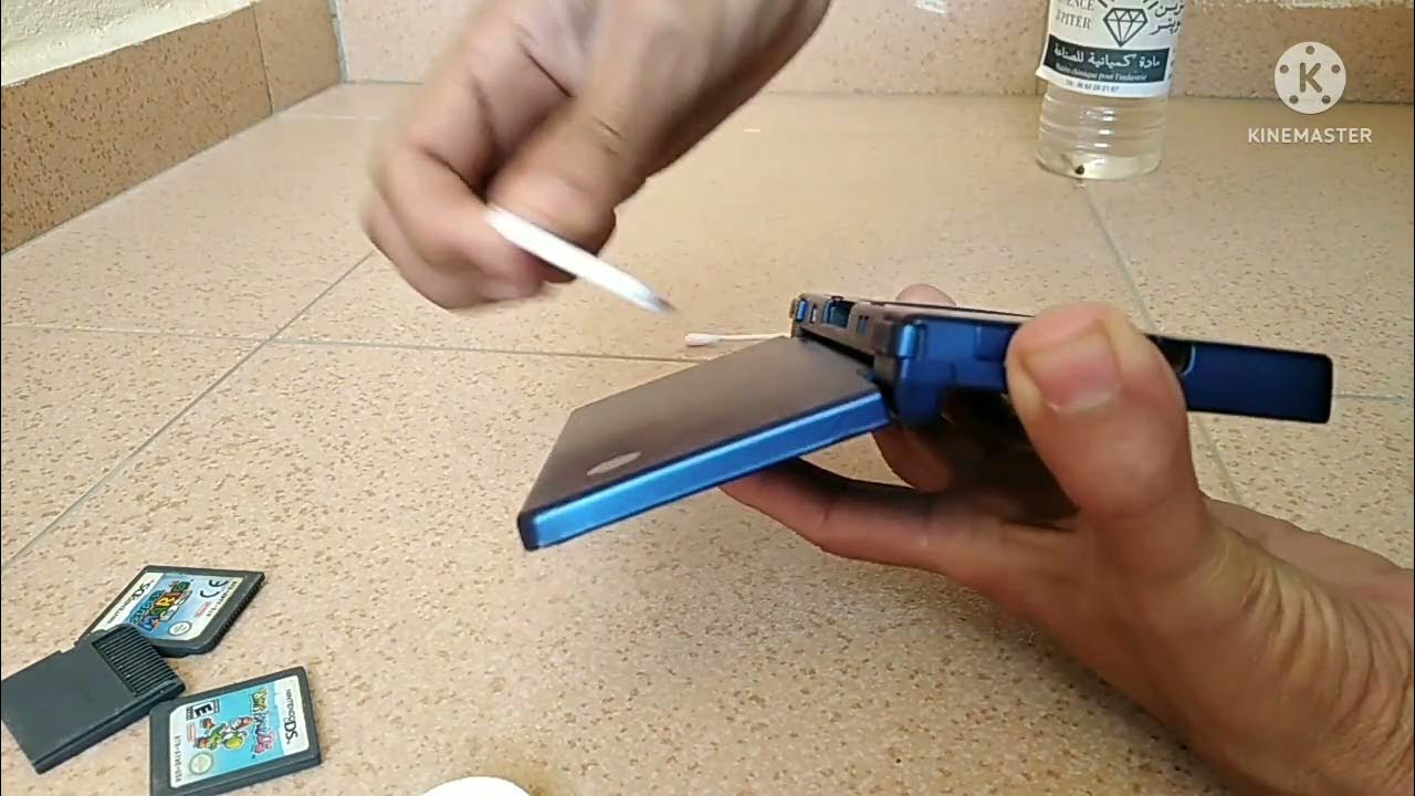 how to clean ds cartridge slot without opening it YouTube