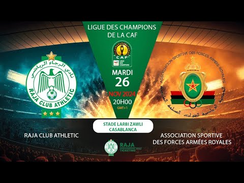 بث مباشر مباراة الرجاء الرياضي و الجيش الملكي اليوم مجموعات دوري ابطال افريقيا