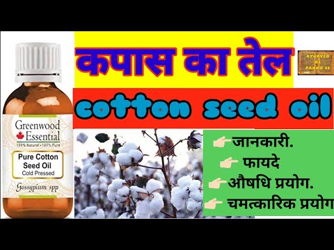 कपास का तेल | cotton seed oil | Kapas ka tel | कपास के तेल