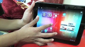 HP touchpad running ics 4.0.3