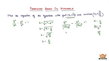 How to solve problems based on Hyperbola ? - Vol. 3/4