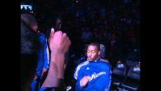 John Wall's pumped up introduction