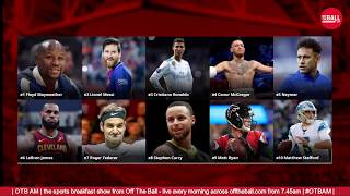 conor mcgregor makes the forbes top 10 highest paid athletes for 2018