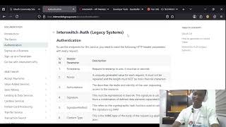 Getting Started With Interswitch Apis & Services - Authentication